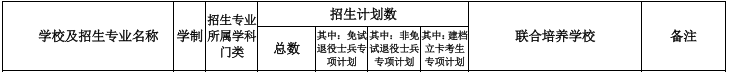 合肥城市学院专升本2022招生计划