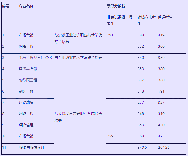 2023合肥师范学院专升本要考多少分