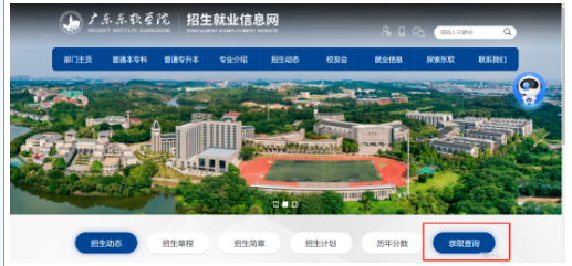 2023广东东软学院退役士兵专升本投档情况及录取结果查询