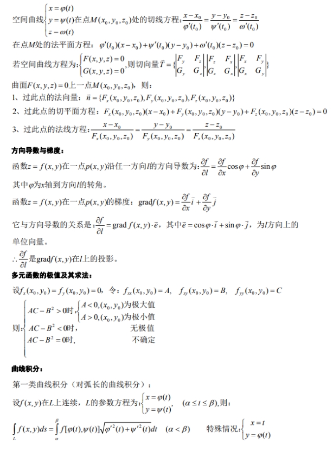 安徽专升本数学公式