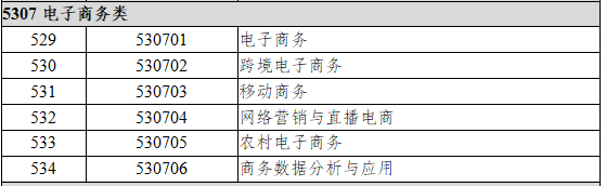 5307电子商务类